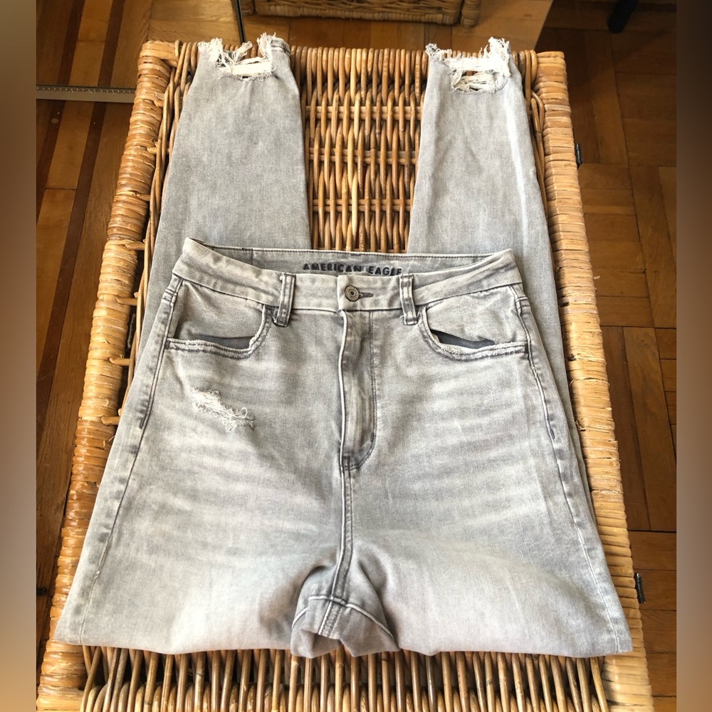 AMERICAN EAGLE OUTFITTERS SUPER HIGHWAIST SKINNY JEANS 🤩